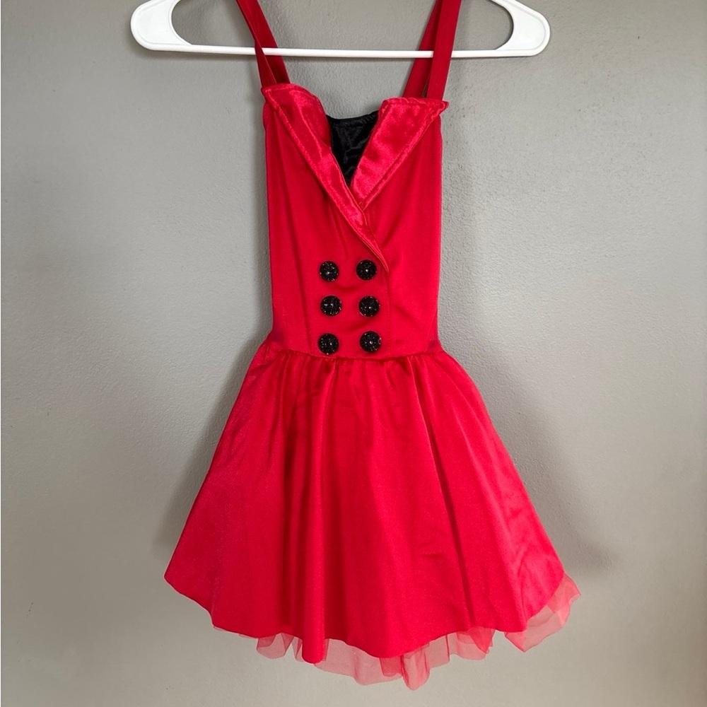 Weissman Red and Beige Garment
